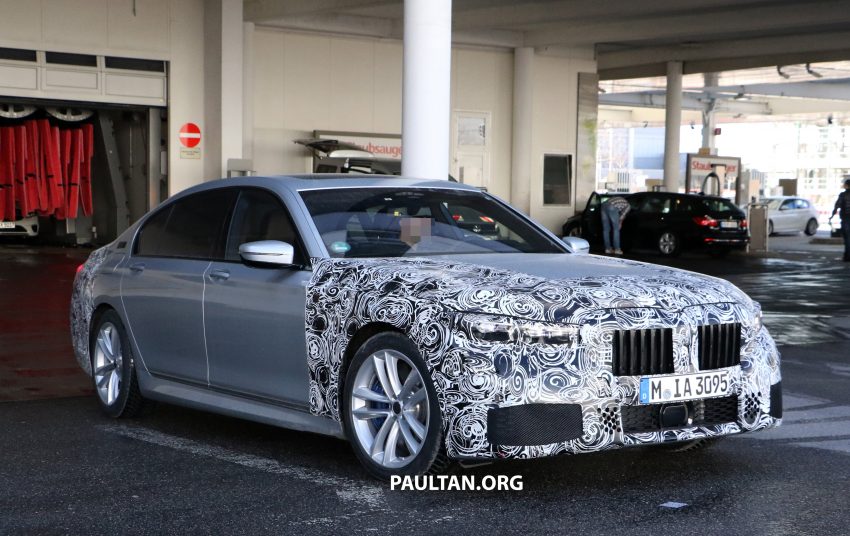 小改款 BMW 7系列欧洲上路测试，今年尾或明年将面世 65428