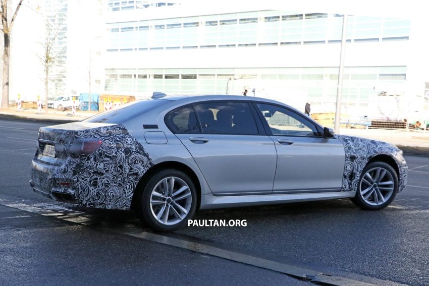 小改款 BMW 7系列欧洲上路测试，今年尾或明年将面世 65430