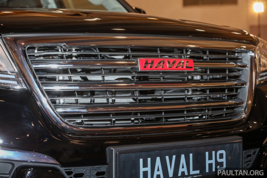 Haval H8／H9 本地开放预览，H9 确定今年第四季以CBU方式导入大马贩售，两种等级可选，售价低于20万令吉 67407