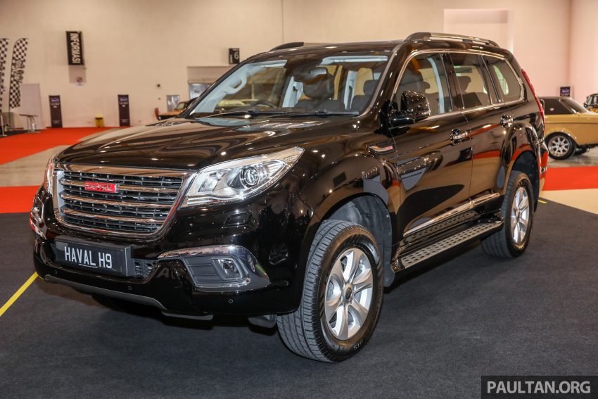 Haval H8／H9 本地开放预览，H9 确定今年第四季以CBU方式导入大马贩售，两种等级可选，售价低于20万令吉 67398