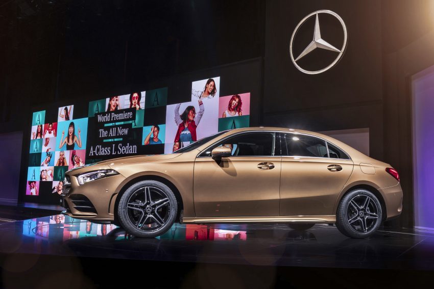 北京车展：Z177 Mercedes-Benz A-Class L Sedan 发表 67089