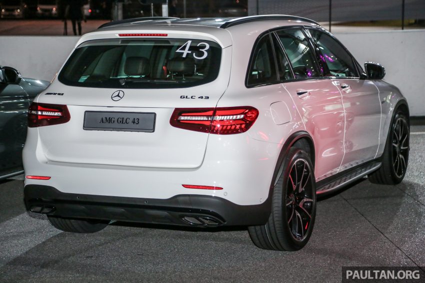 本地组装 Mercedes-AMG C43 Sedan 及 GLC 43 正式上市，便宜近10万令吉，售价 RM 408,888 及 RM 468,888 67217