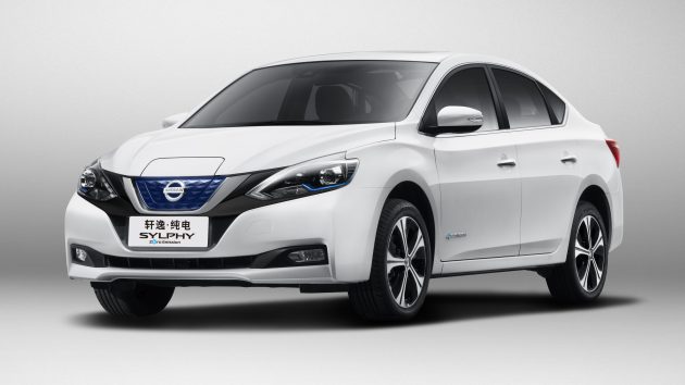 纯电版 Nissan Sylphy Zero Emission 北京车展正式面世