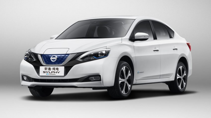 纯电版 Nissan Sylphy Zero Emission 北京车展正式面世 67097