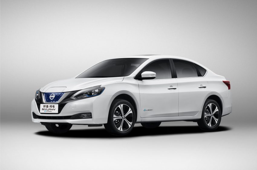 纯电版 Nissan Sylphy Zero Emission 北京车展正式面世 67098