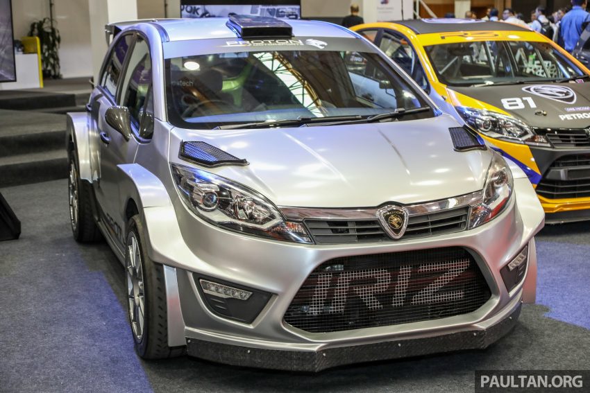 WRC拉力赛车，Proton Iriz R5 外观套件上身，现身本地 67282