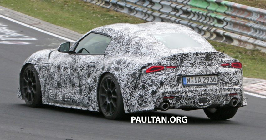 谍照：全新 Toyota Supra 将采用全LED数位化仪表盘 65724