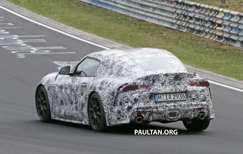 谍照：全新 Toyota Supra 将采用全LED数位化仪表盘 65725