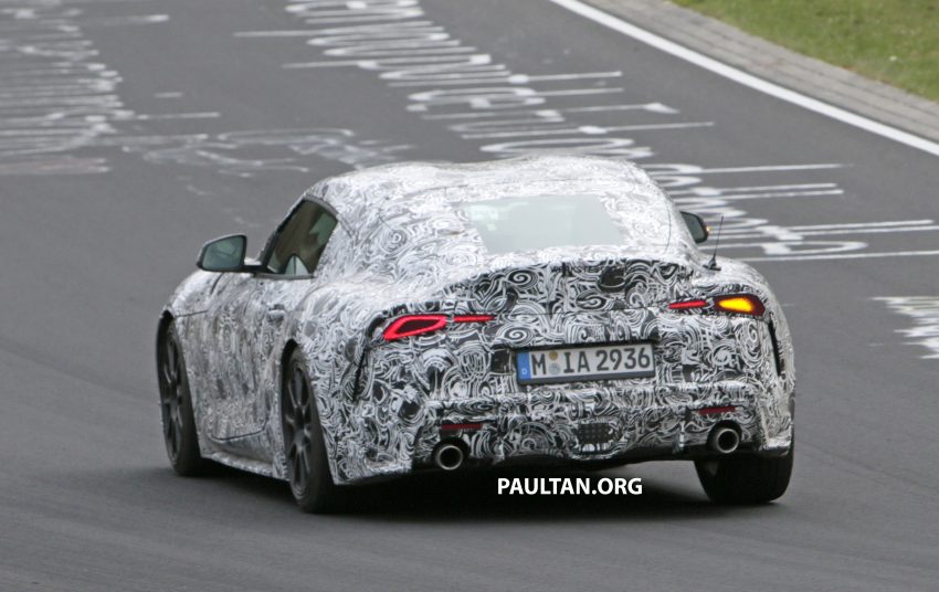 谍照：全新 Toyota Supra 将采用全LED数位化仪表盘 65720