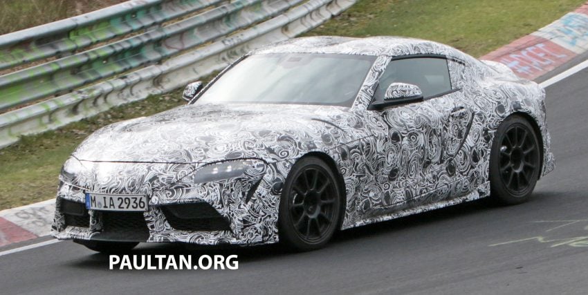 谍照：全新 Toyota Supra 将采用全LED数位化仪表盘 65721