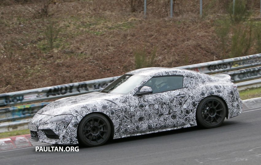 谍照：全新 Toyota Supra 将采用全LED数位化仪表盘 65722