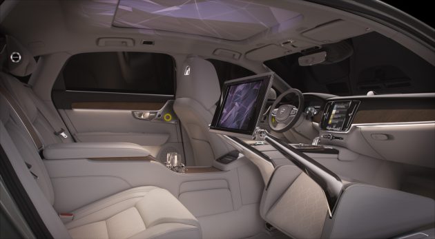 Volvo S90 Ambience Concept 发表，极致的感官享受