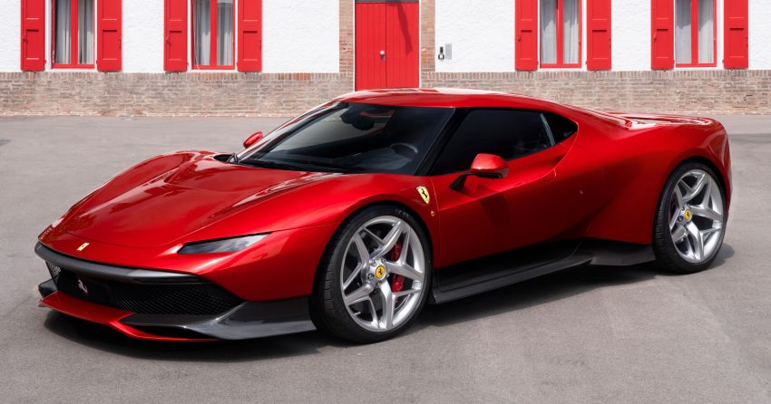 基于 488 GTB 底盘专属定制，Ferrari SP38 官图发布 69116