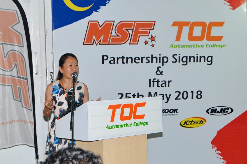 MSF 与 TOC 汽车学院合作，共同推广本地赛车运动项目 69183