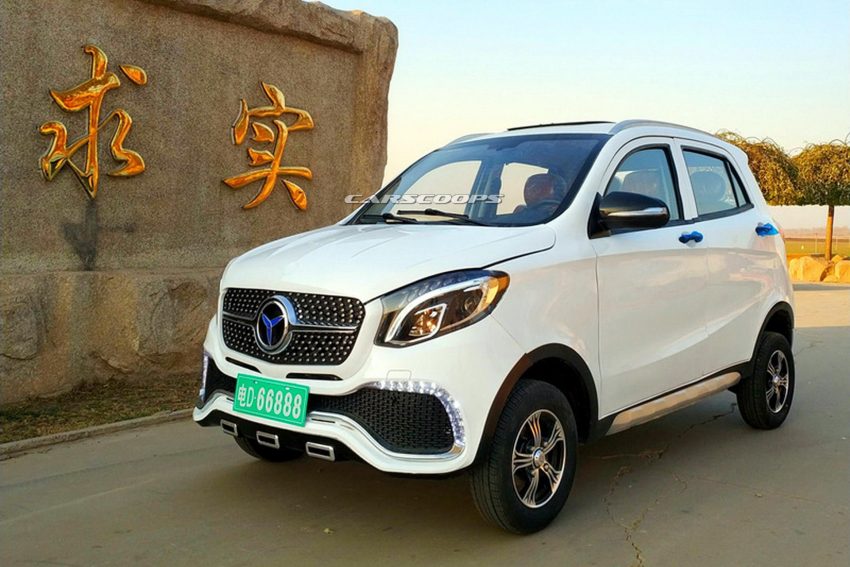 Mercedes-Benz GLE 与 Range Rover Evoque 又被山寨! 69231