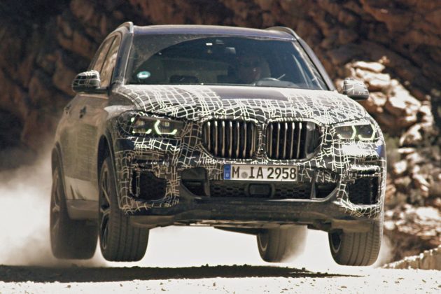 发布在即，原厂释出全新 G05 BMW X5 伪装车测试影片