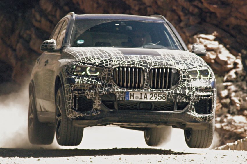发布在即，原厂释出全新 G05 BMW X5 伪装车测试影片 69137