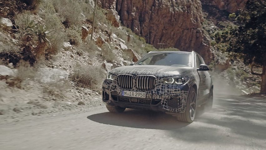 发布在即，原厂释出全新 G05 BMW X5 伪装车测试影片 69138