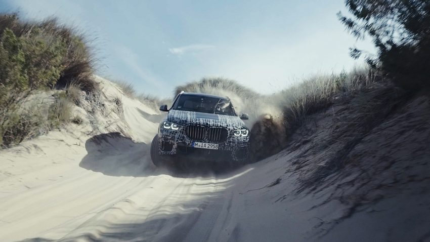 发布在即，原厂释出全新 G05 BMW X5 伪装车测试影片 69140