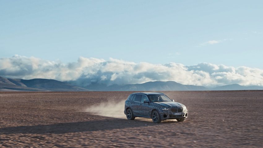 发布在即，原厂释出全新 G05 BMW X5 伪装车测试影片 69141