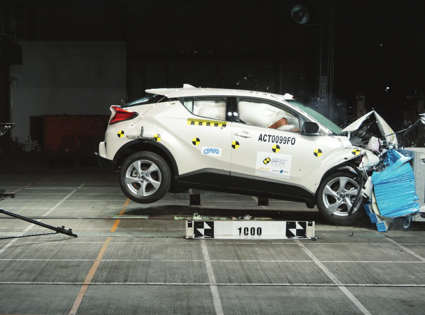 Toyota C-HR 东盟撞击测试报告出炉，毫无悬念5颗星！ 68182