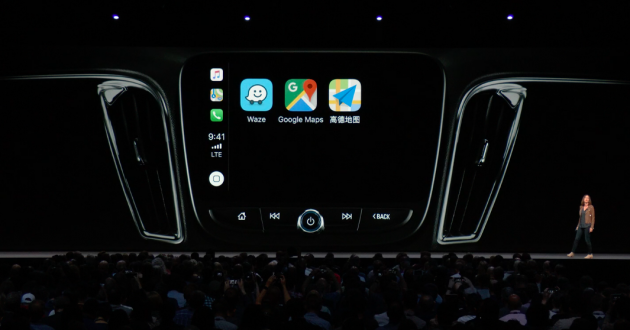 Apple CarPlay 从 iOS 12 开始支持 Waze、Google Maps