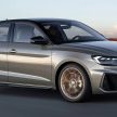 原厂释出全新一代 Audi A1 官图，预计在本月内正式亮相