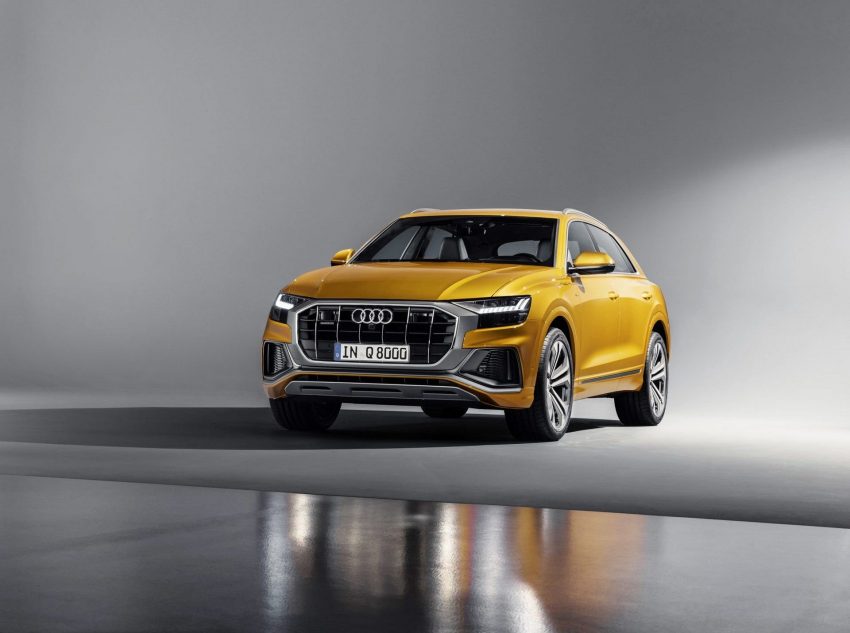 全新 Audi Q8 首批实车照曝光，即将在中国作全球首发 69614