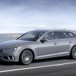 B9 Audi A4 小改款官图释出，只修整外观，变革幅度极微