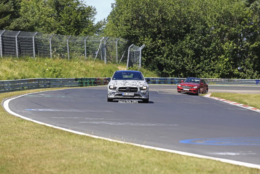 全新 Mercedes-Benz CLA 系列现身纽柏林赛道进行测试 71027