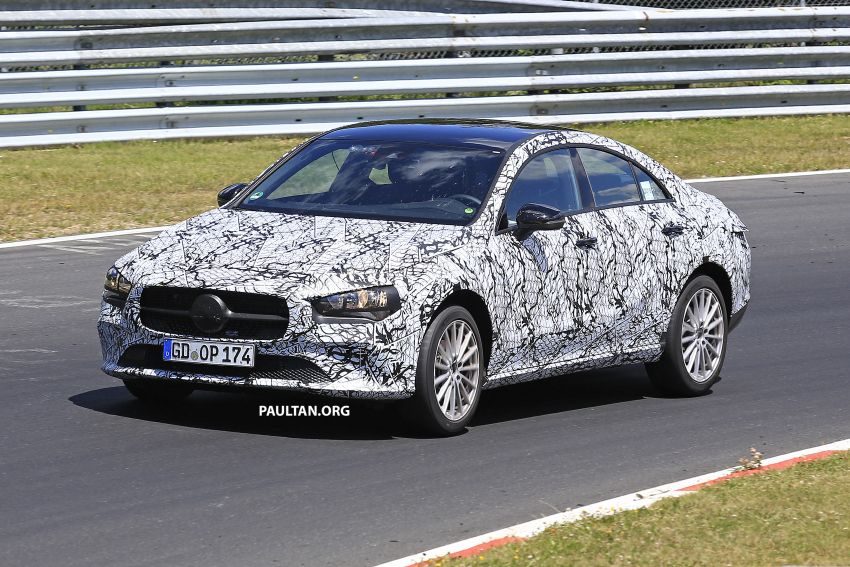 全新 Mercedes-Benz CLA 系列现身纽柏林赛道进行测试 71038