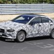 全新 Mercedes-Benz CLA 系列现身纽柏林赛道进行测试