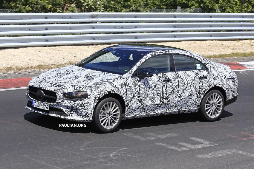 全新 Mercedes-Benz CLA 系列现身纽柏林赛道进行测试 71040