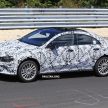 全新 Mercedes-Benz CLA 系列现身纽柏林赛道进行测试