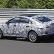 全新 Mercedes-Benz CLA 系列现身纽柏林赛道进行测试