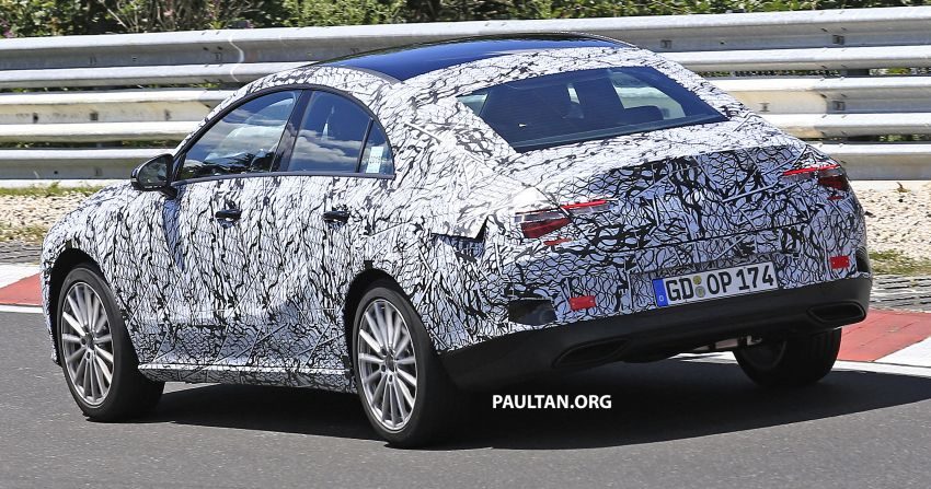 全新 Mercedes-Benz CLA 系列现身纽柏林赛道进行测试 71045