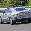 全新 Mercedes-Benz CLA 系列现身纽柏林赛道进行测试