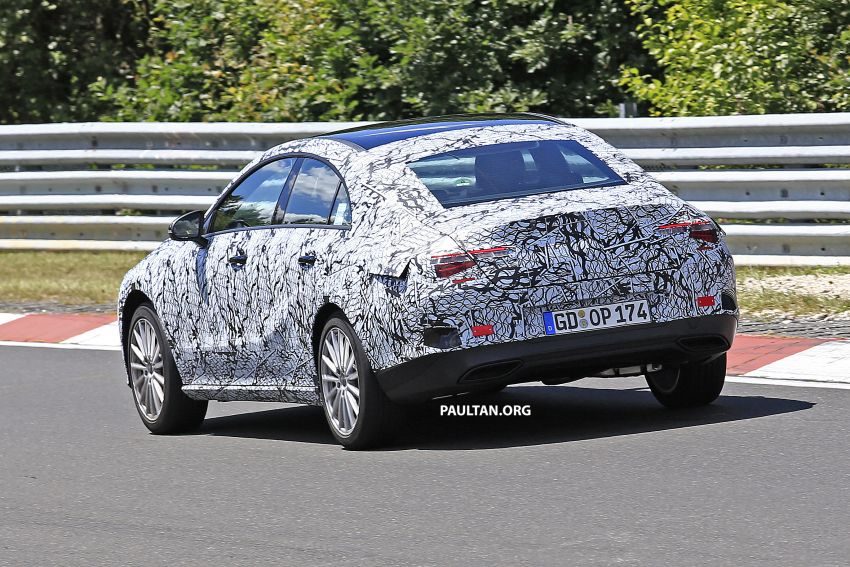 全新 Mercedes-Benz CLA 系列现身纽柏林赛道进行测试 71046
