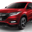 Honda HR-V 泰规小改款发表，新RS版搭载自动煞车系统