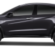 Honda HR-V 泰规小改款发表，新RS版搭载自动煞车系统