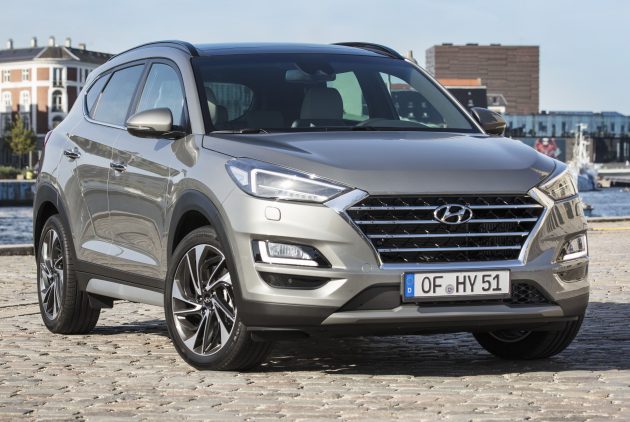 2019 Hyundai Tucson 小改款,欧规版搭48V轻混动系统