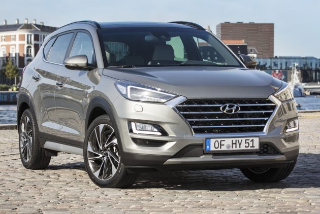 2019 Hyundai Tucson 小改款，欧规版搭48V轻混动系统