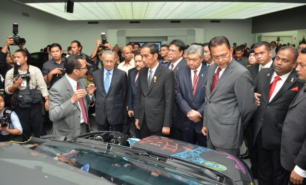 首相马哈迪暗示可能重启大马与印尼合作的东盟汽车项目