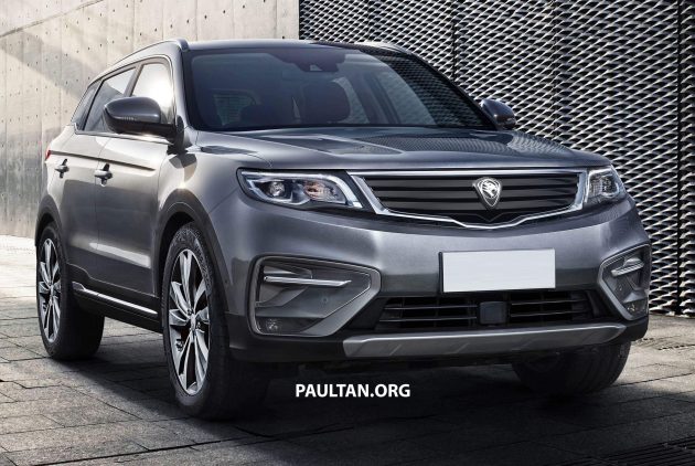 Proton 首款 SUV 构想图，前脸造型曝光，10月正式发表