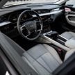 首见量产版电子后视镜，Audi e-tron 纯电动SUV内饰官图