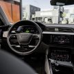 首见量产版电子后视镜，Audi e-tron 纯电动SUV内饰官图