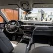 首见量产版电子后视镜，Audi e-tron 纯电动SUV内饰官图