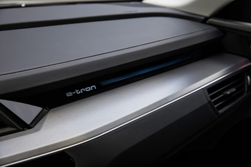 首见量产版电子后视镜，Audi e-tron 纯电动SUV内饰官图 71516