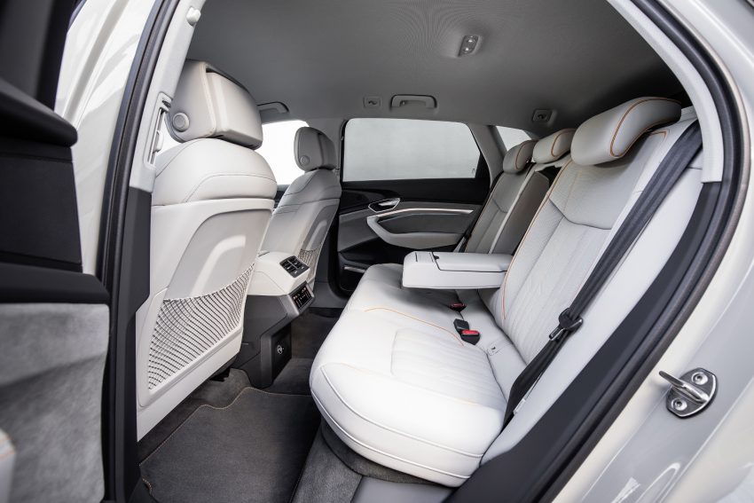 首见量产版电子后视镜，Audi e-tron 纯电动SUV内饰官图 71521