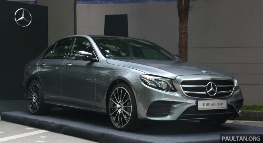 Mercedes-Benz E300 AMG Line 本地组装，预估价39万 71780